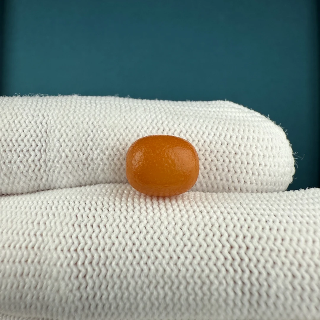 A8179天然原矿蜜蜡老蜡枣珠8.7*10.5mm支持复检假一罚十