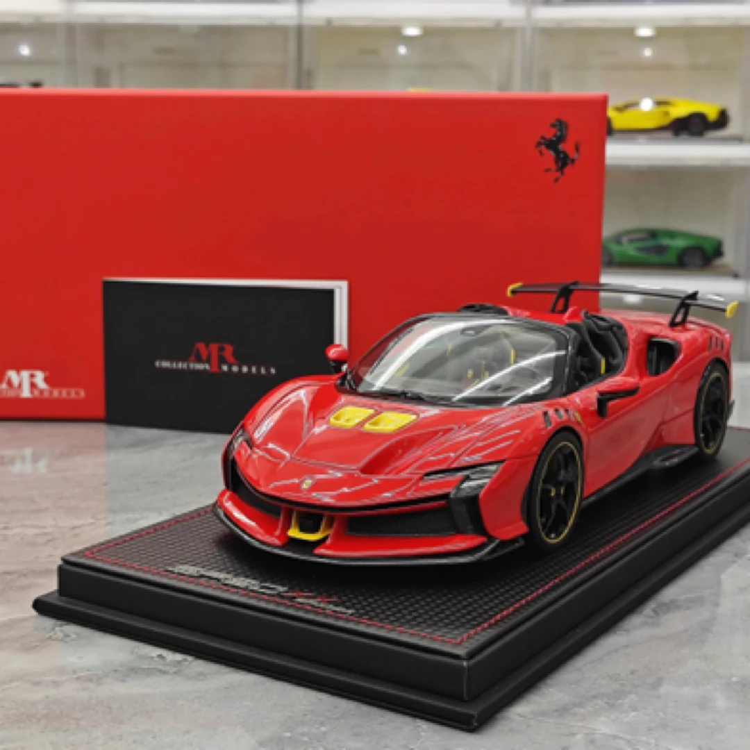MR 法拉利SF90 XX Spider 敞篷 限量版仿真树脂汽车模型收藏1 18