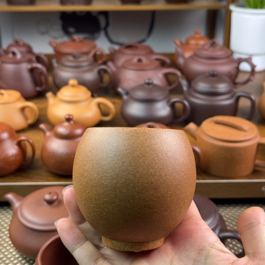 福***量茶壶紫砂手工制作工艺精湛