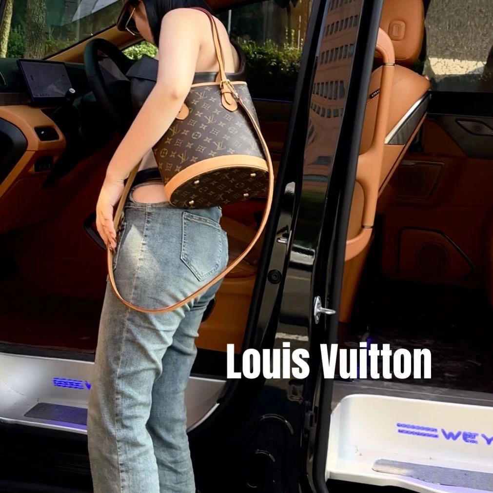 修复品8614616/LouisVuitton/路易威登小号水桶包