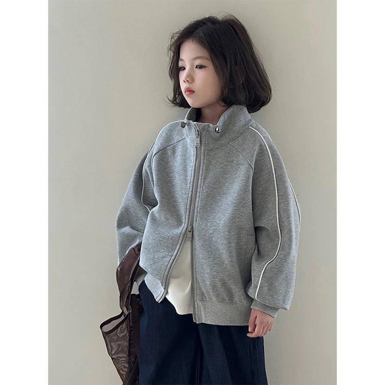 （外套）女童外套秋装棒球服2025新款春款网红中大童儿童装夹克
