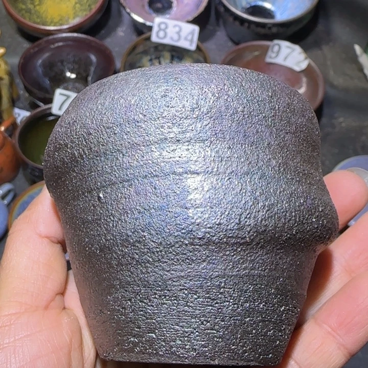 无***迹茶盏福建盏茶器螺旋