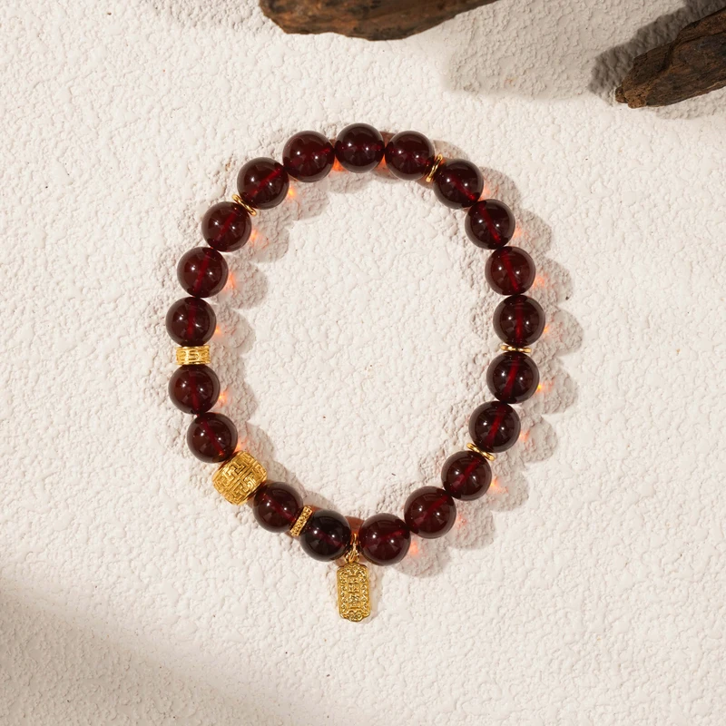 【建康置顶】血珀琥珀手串（天然珠宝多样性发其一）