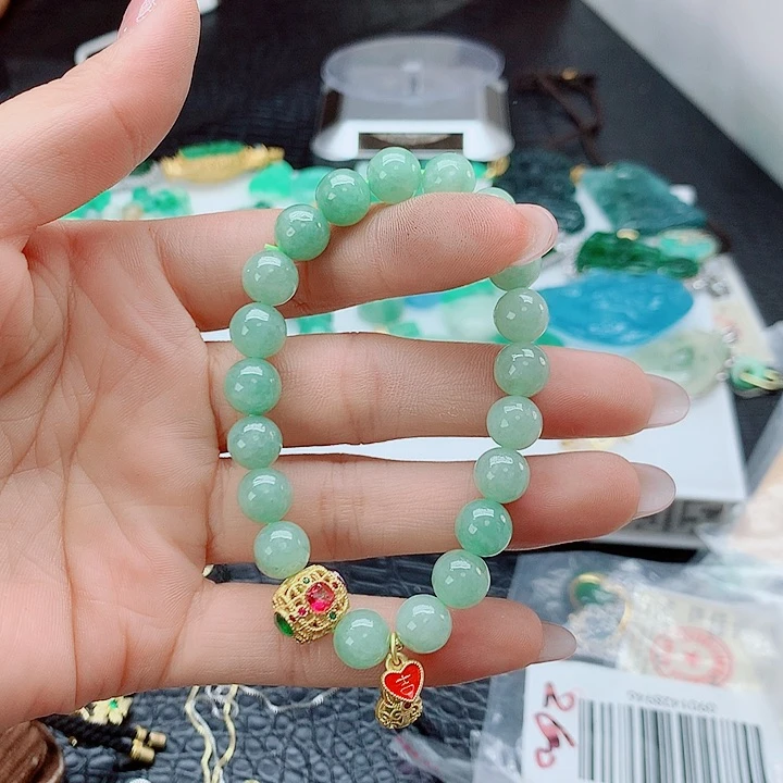 未镶嵌手链翡翠，
