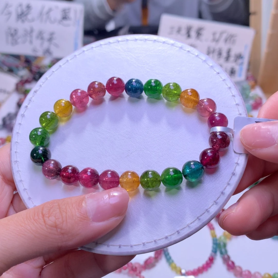 【闪购商品】未镶嵌手串碧玺8.5mm左右