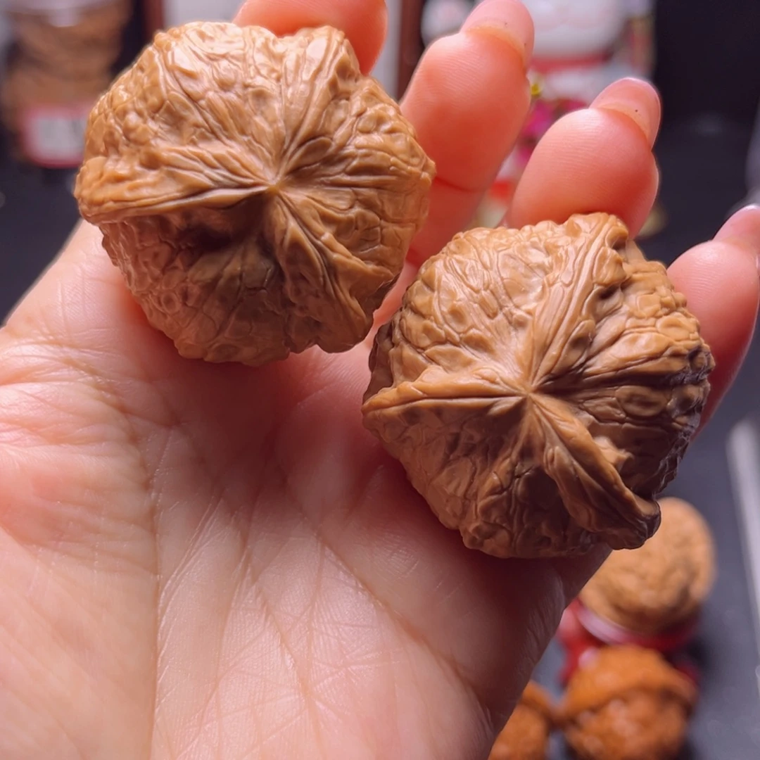 文玩核桃吊坠南瓜敦拼接三棱