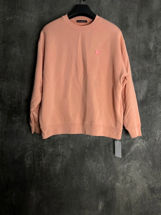 全新未使用 AcneStudios S码*1/刺绣小笑脸Logo卫衣/01802