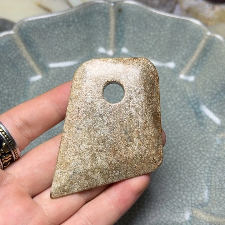 和田玉未镶嵌挂件61