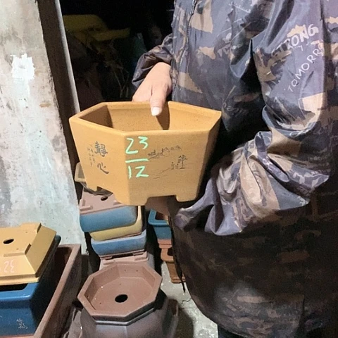 花盆紫砂手工艺品