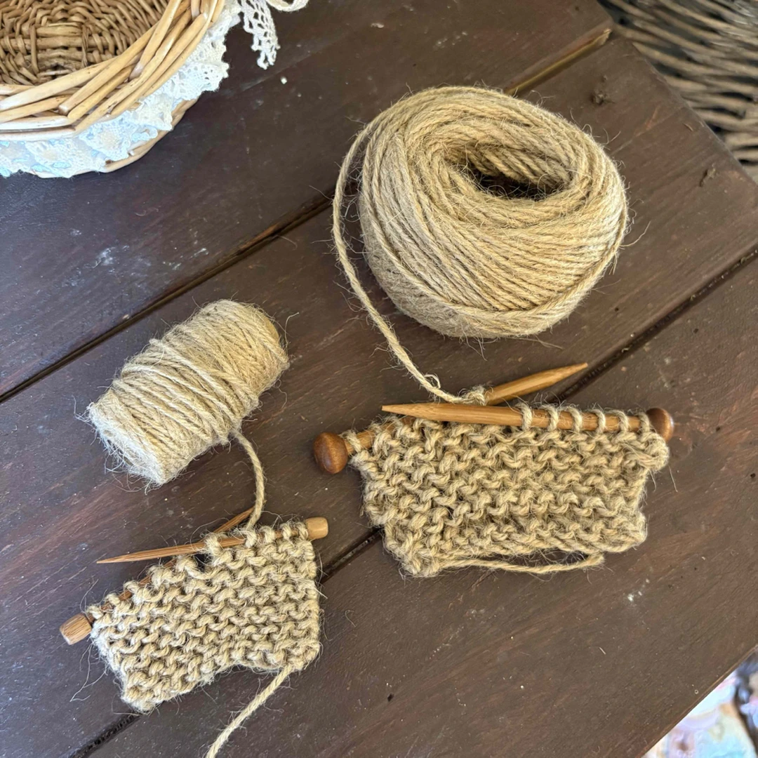 【南乔花园】麻绳团拍摄道具钩织线团杂货花园摆件diy编织装饰品