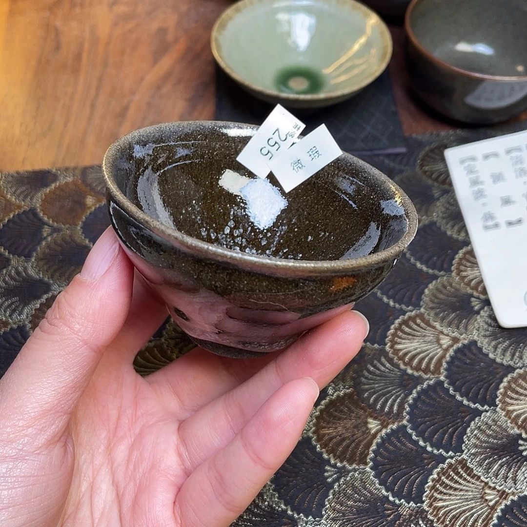 茶盏255 福临号建盏柴烧微瑕