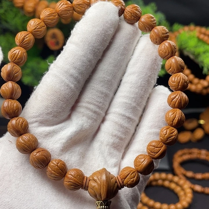 吊坠桃核秦岭龙纹桃核