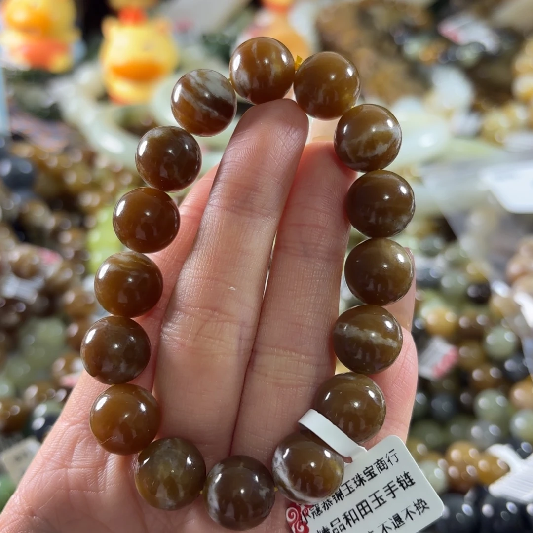 和田玉未镶嵌手串293