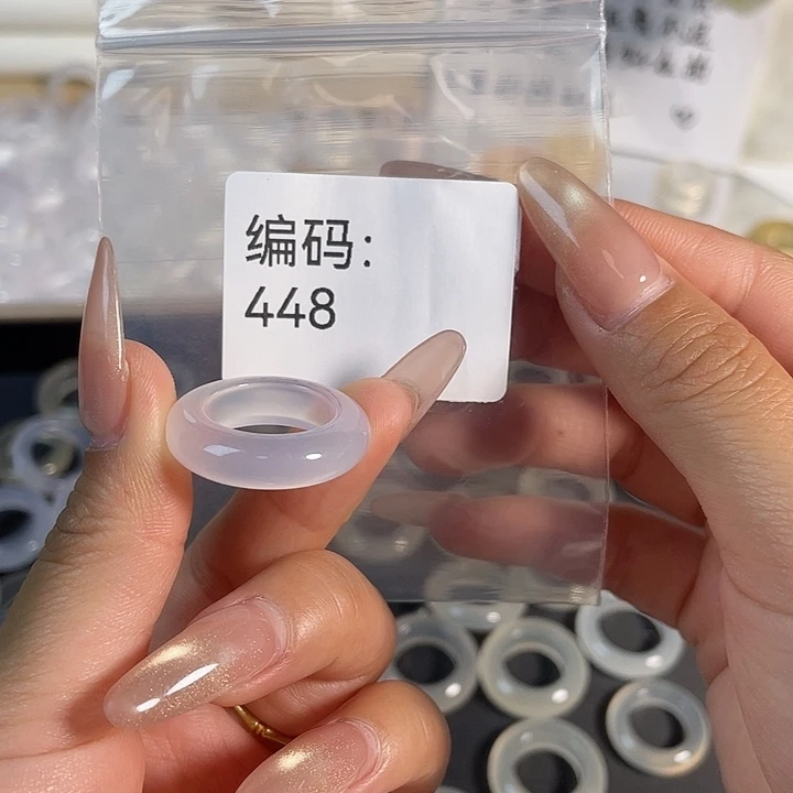 玛瑙/玉髓未镶嵌戒指448港11