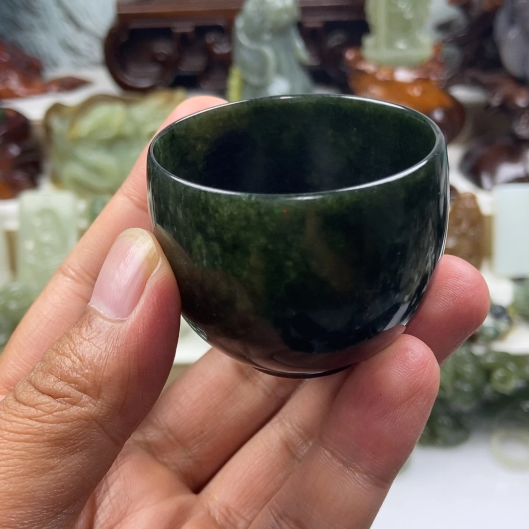 【闪购商品】颈饰未镶嵌和田玉8*兵