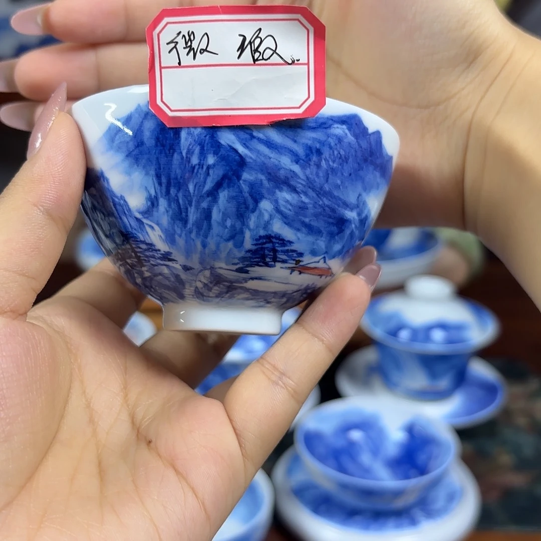 国一王老师手绘山水