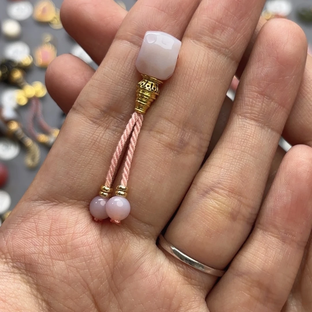 玛瑙/玉髓未镶嵌文玩配饰适配3-6