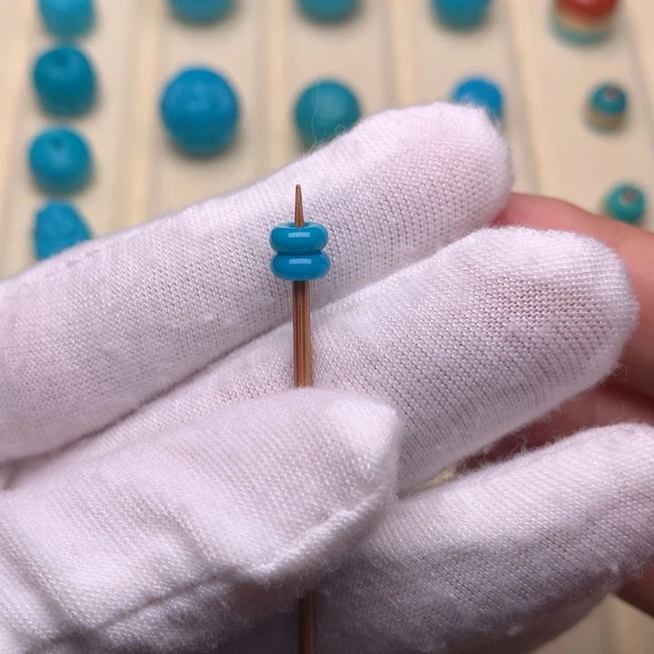 未镶嵌绿松石绿松石面包圈5.6