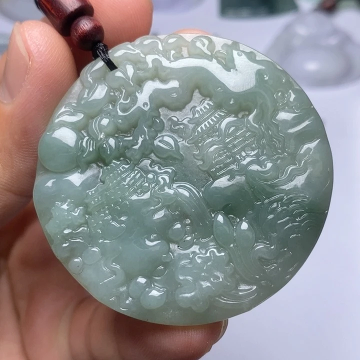 颈饰未镶嵌翡翠翡翠