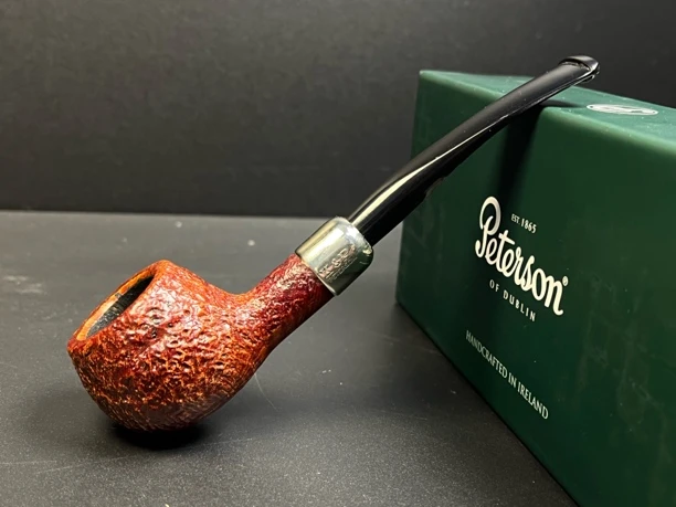 爱尔兰彼得森军插乡土系列406型号石楠木烟斗 内径19.3斗深25.7