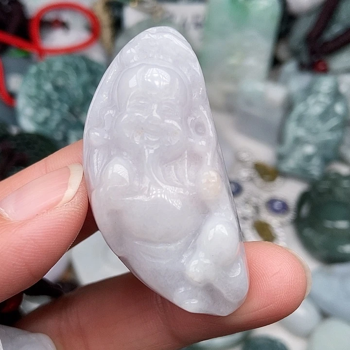 颈饰未镶嵌翡翠 翡翠