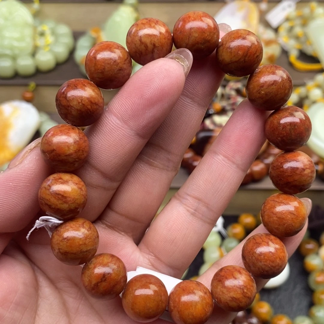 透闪石质玉未镶嵌手串