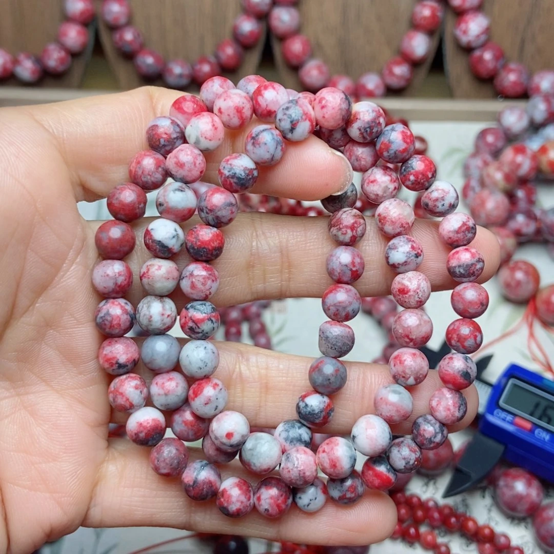 天然辰砂朱砂原石卡7