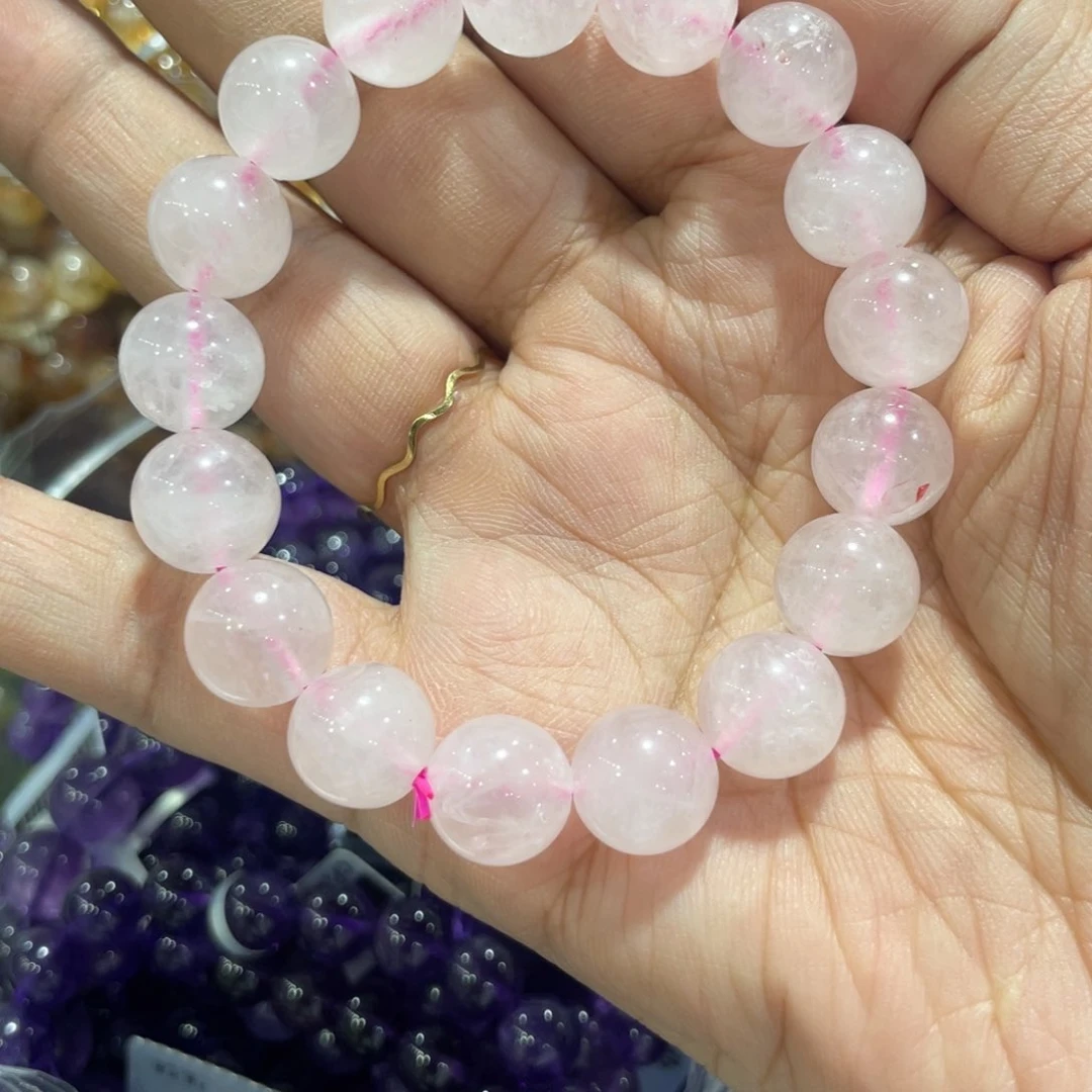 水晶手链未镶嵌粉晶