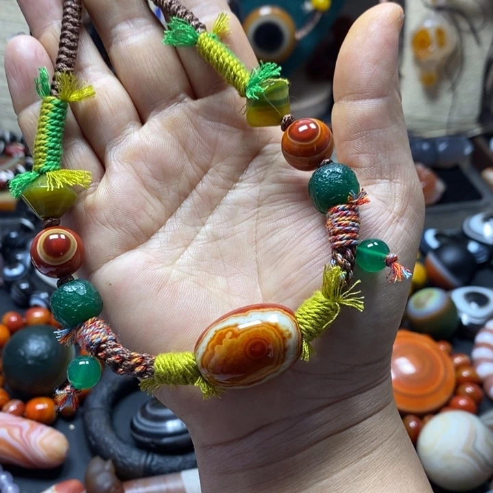 玛瑙/玉髓未镶嵌颈饰