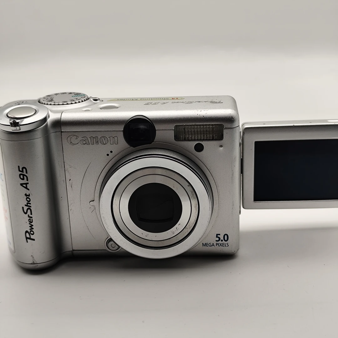 9新 Canon/佳能 翻转自拍ccd相机 佳能a95  500w画质 5号电池ccd