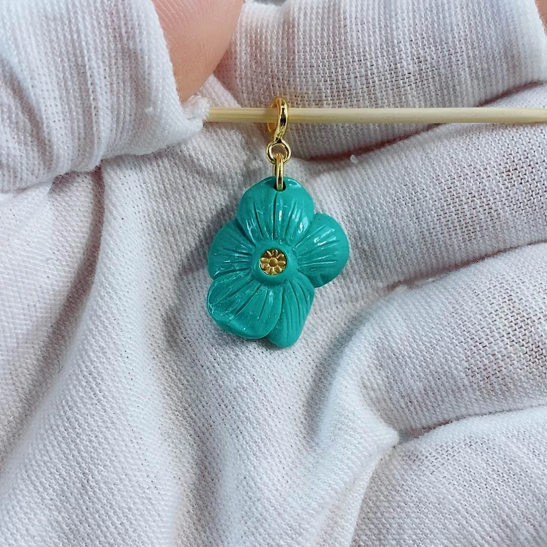 未镶嵌绿松石珠宝奇石