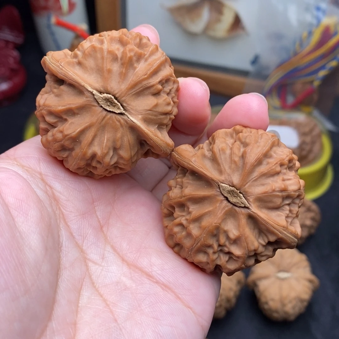 文玩核桃把件43宫灯