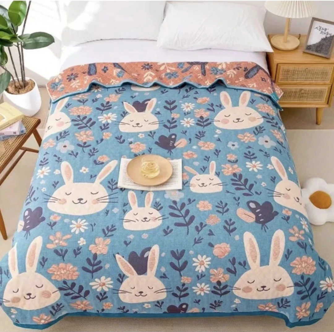 【蓝兔】轻奢多功能时尚单人床盖150*200cm