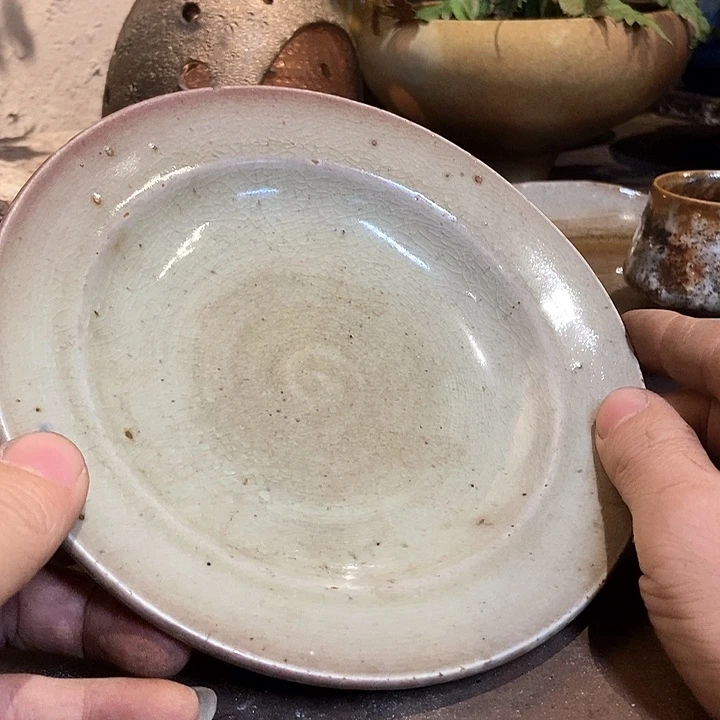 摆件手工高温原矿窑变