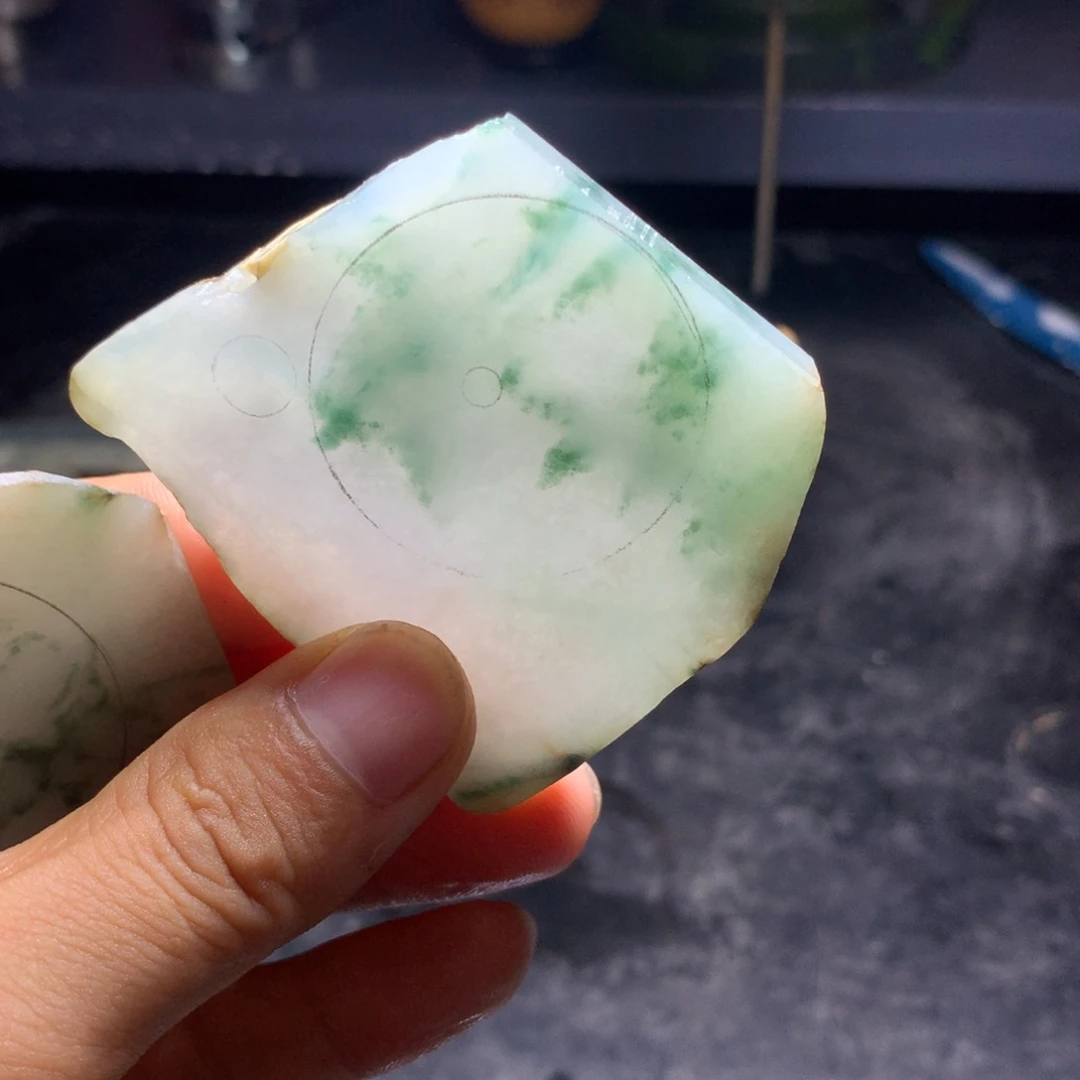 啊***兵定制翡翠未镶嵌翡翠