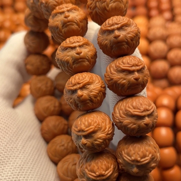 猴头核桃吊坠无***在斗战胜佛