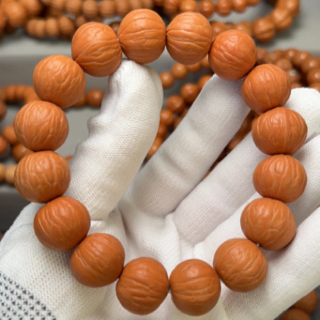 原皮无修四大名核聚宝盆，核桃文玩