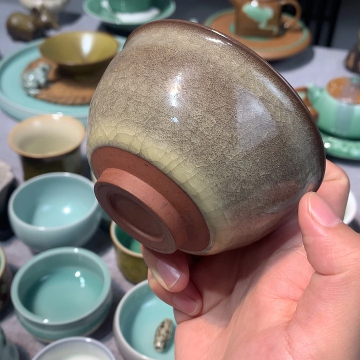 龙泉青瓷微瑕哥窑