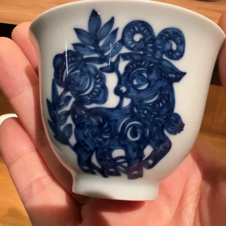 钟家窑易修生肖杯杯