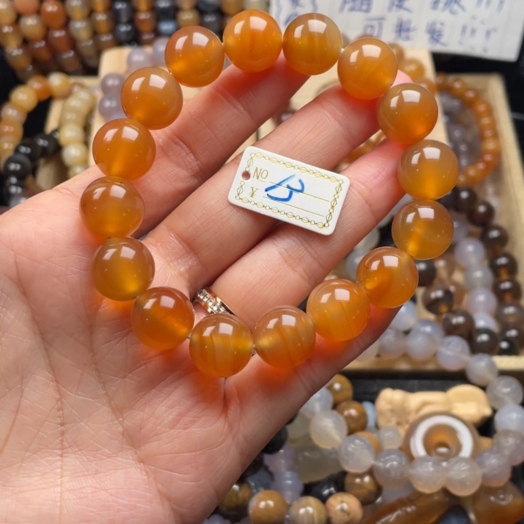 玛瑙/玉髓未镶嵌手链