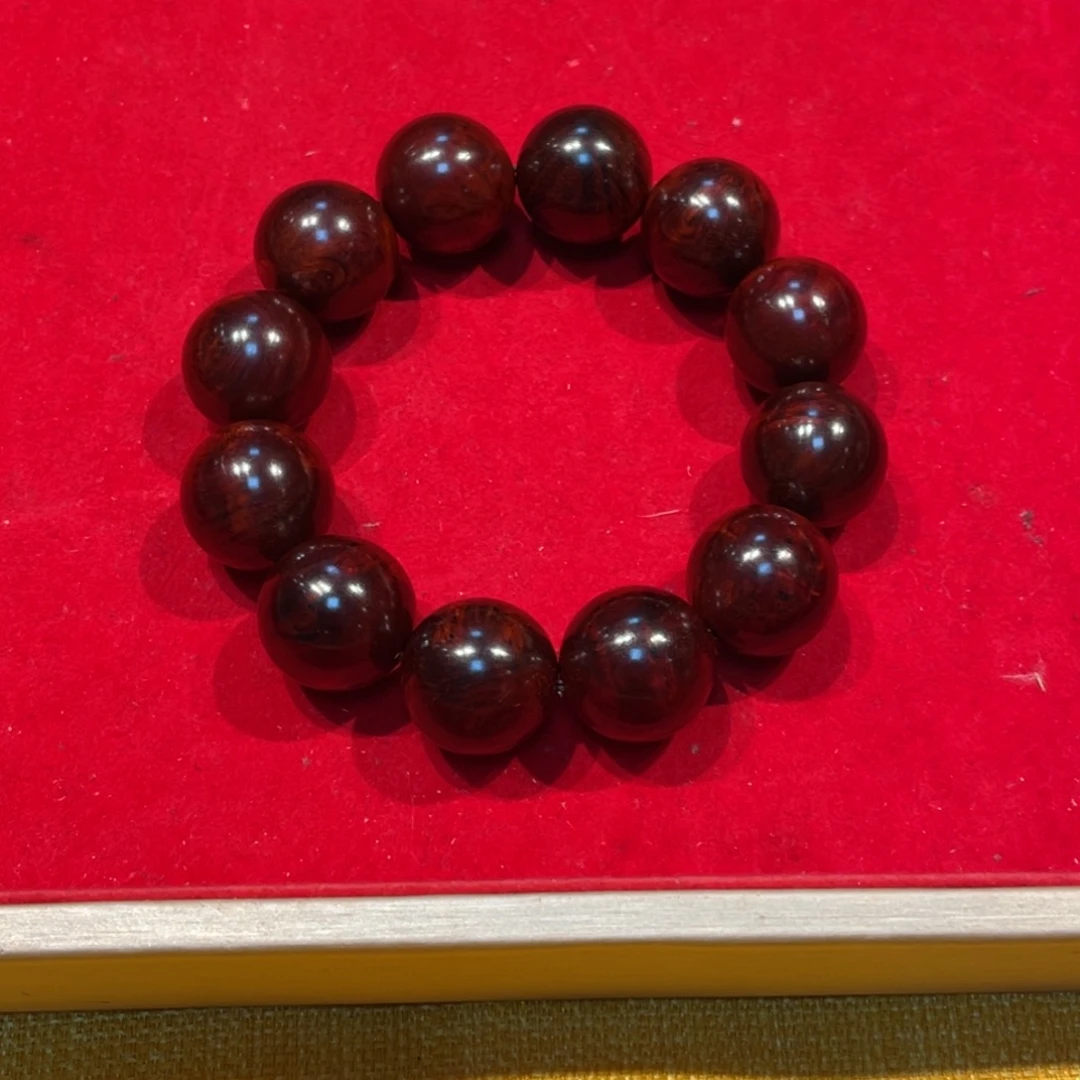 檀香紫檀（小叶紫檀）2.0单圈瘤疤串一档