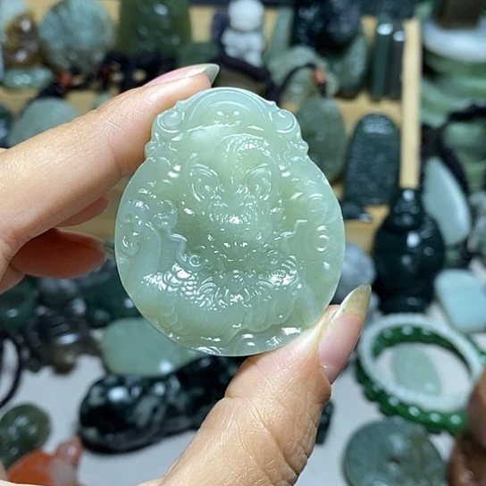 未镶嵌和田玉（糖玉）珠宝半成品