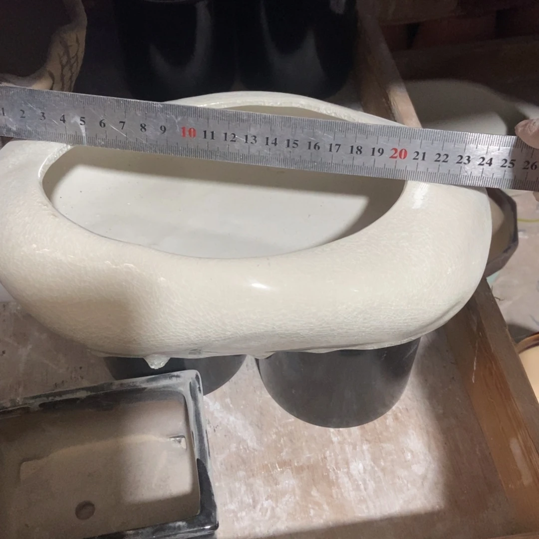 红陶高温陶瓷花盆