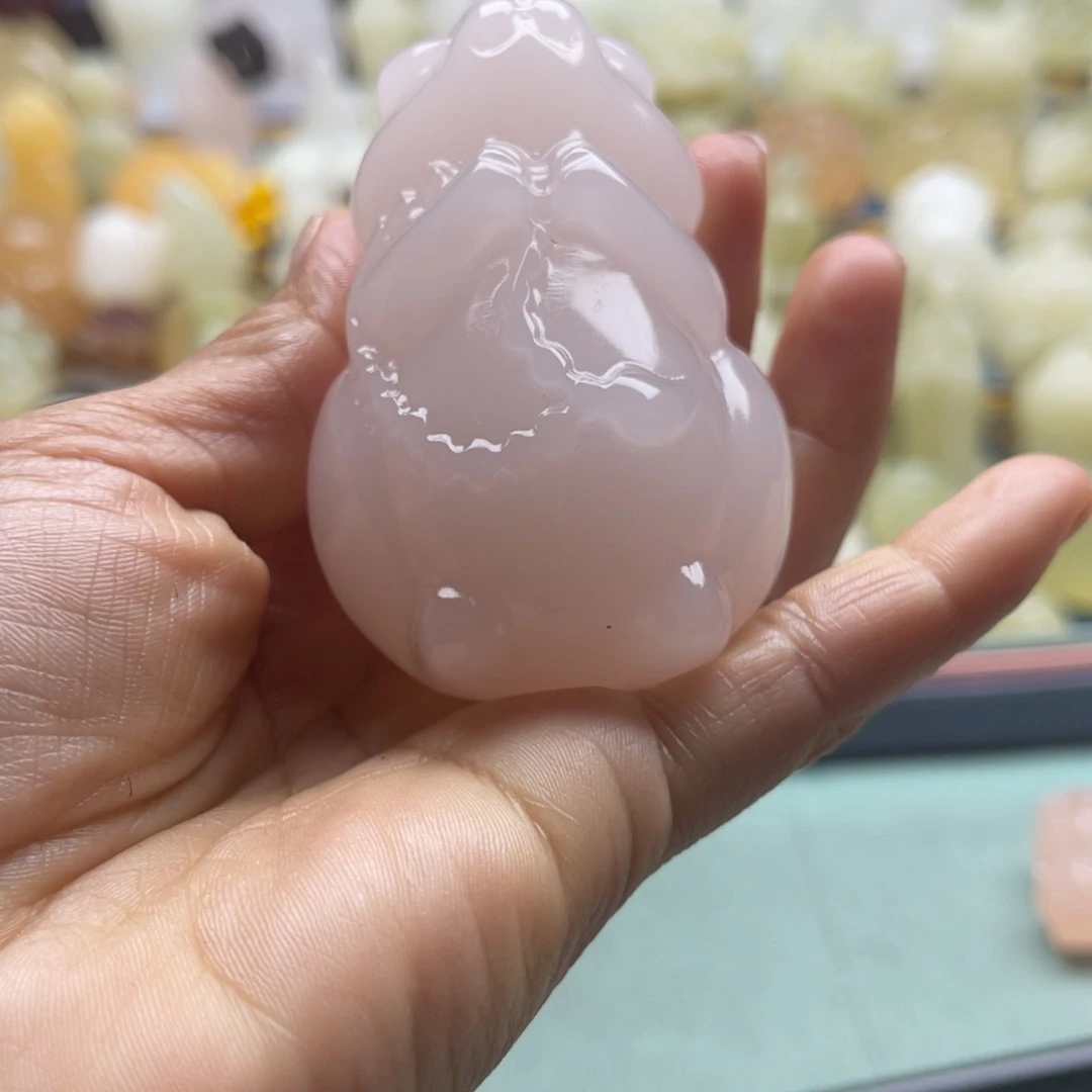 ****儿玉天然桌面小摆件