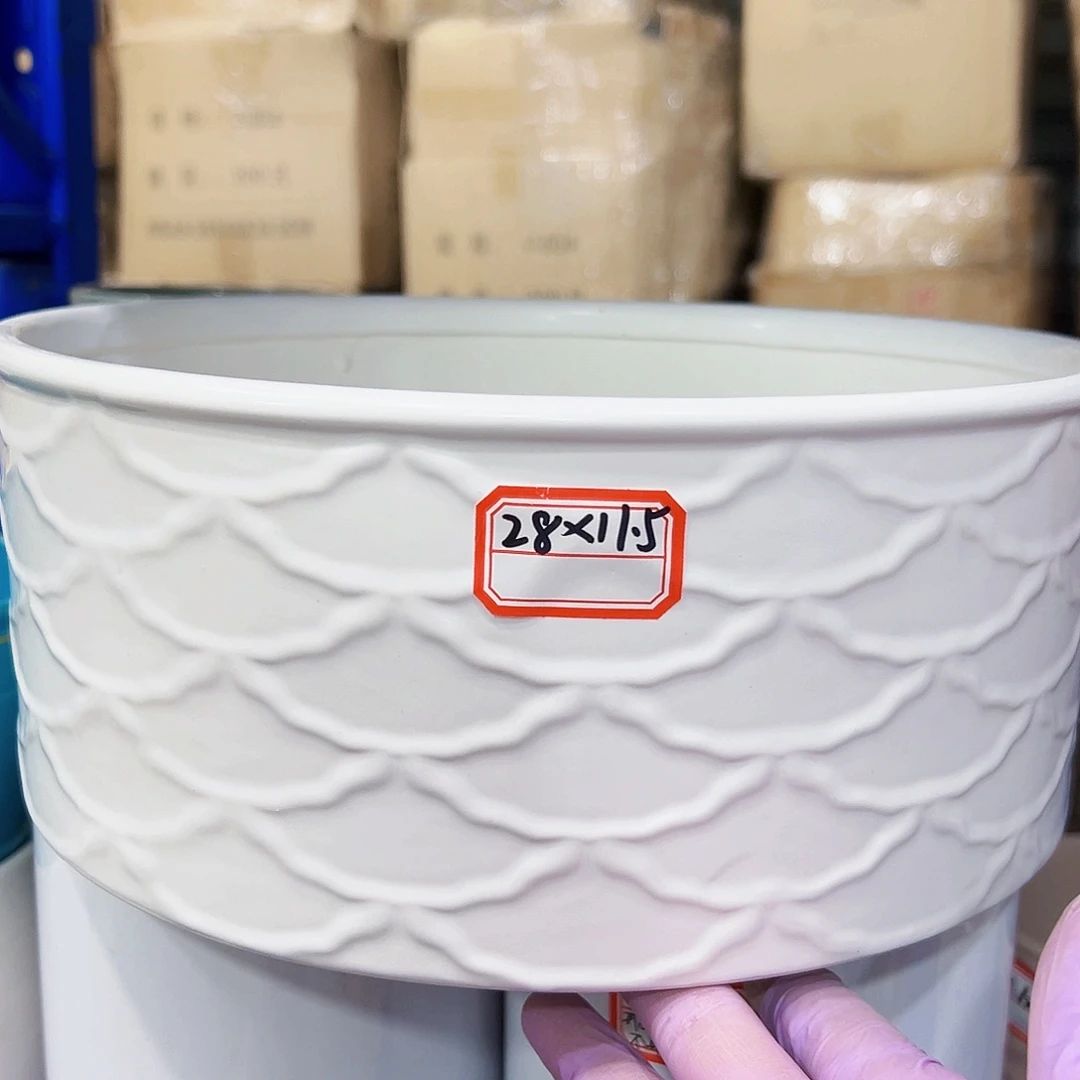 外贸尾单陶瓷花盆凑单10米包邮