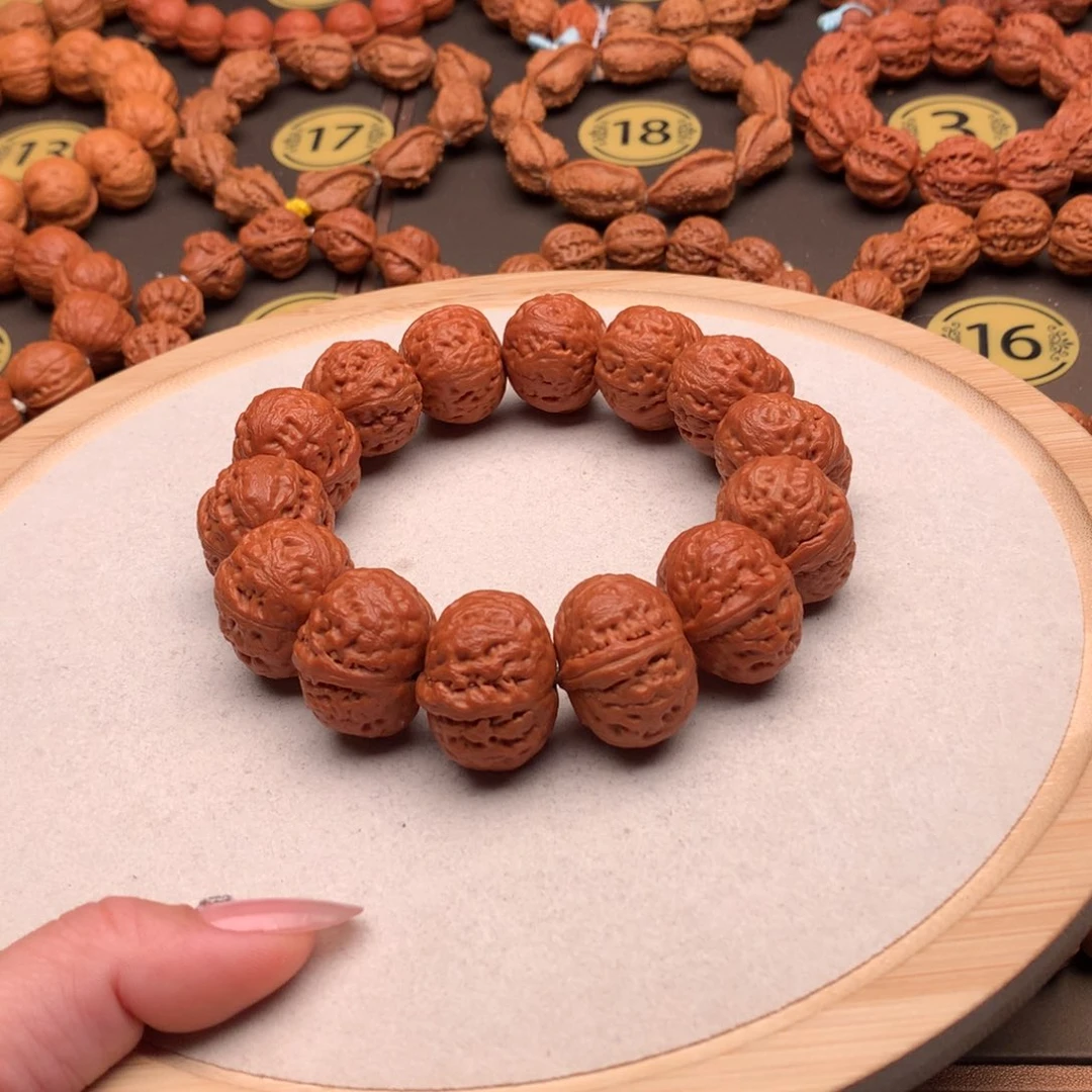 手串文玩核桃龙纹磨盘