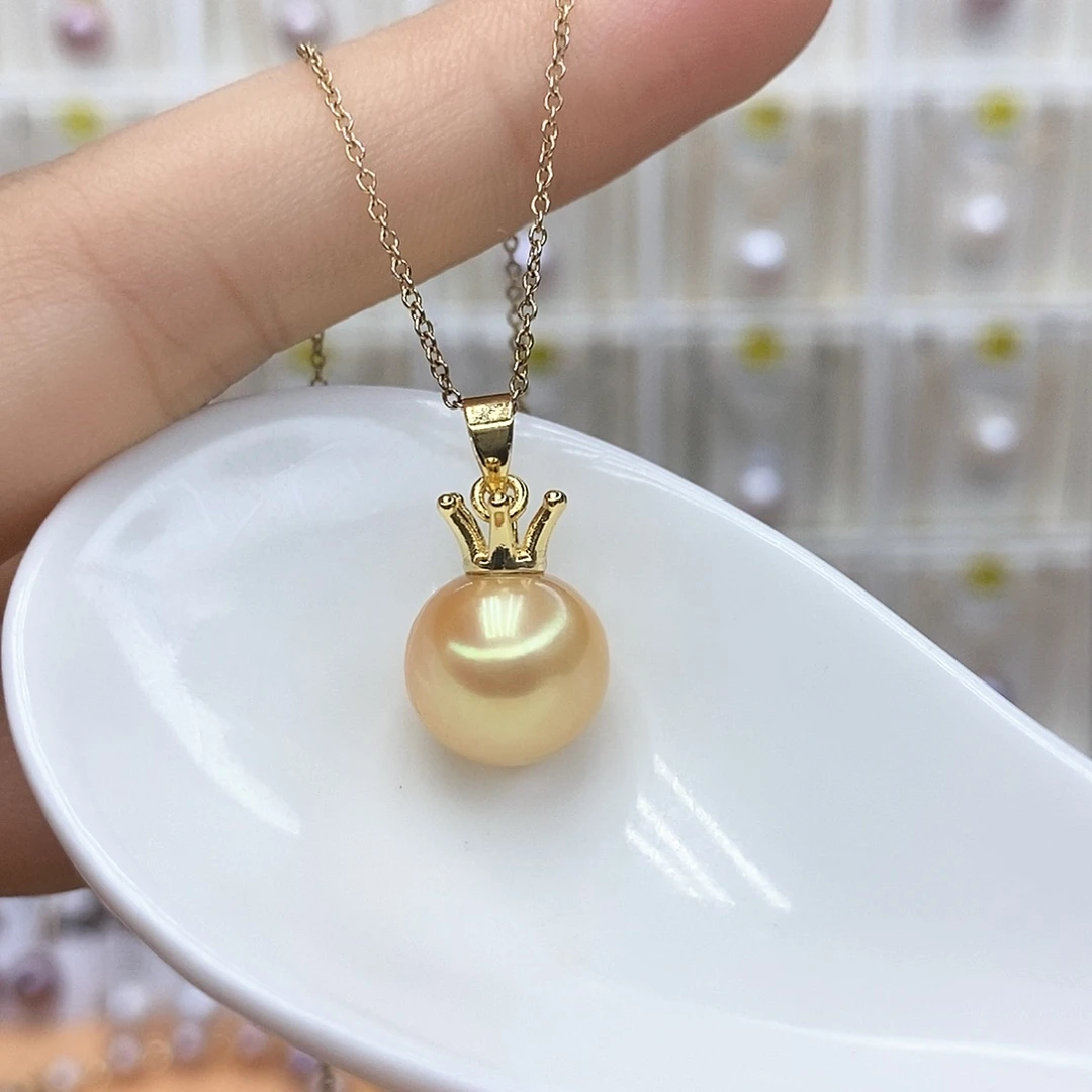 颈饰合金淡水珍珠