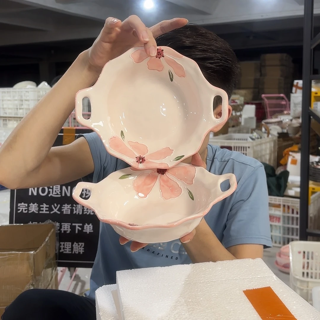 潮州微瑕陶瓷餐具