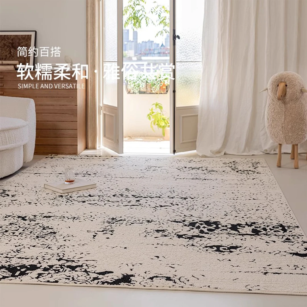 【星愿】Creamo法式中古客厅地毯防水防污沙发毯可擦免洗耐脏高级
