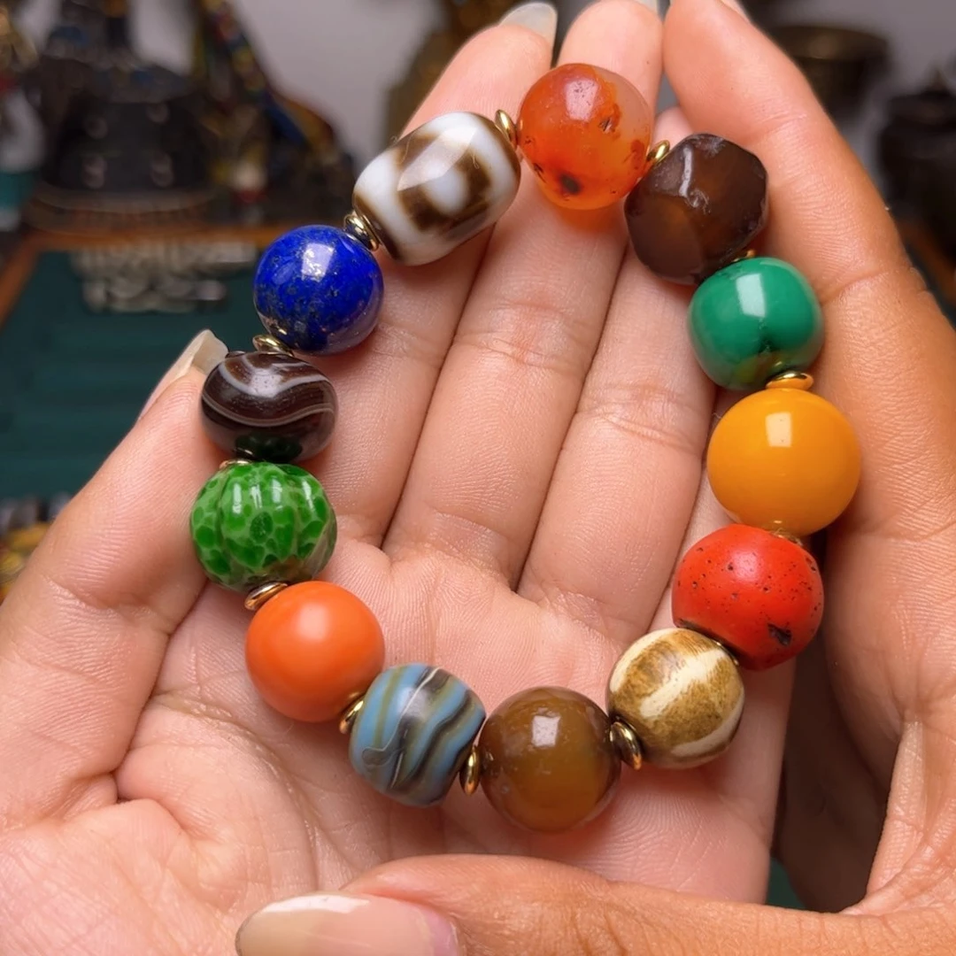 【闪购商品】玛瑙/玉髓珠子未镶嵌